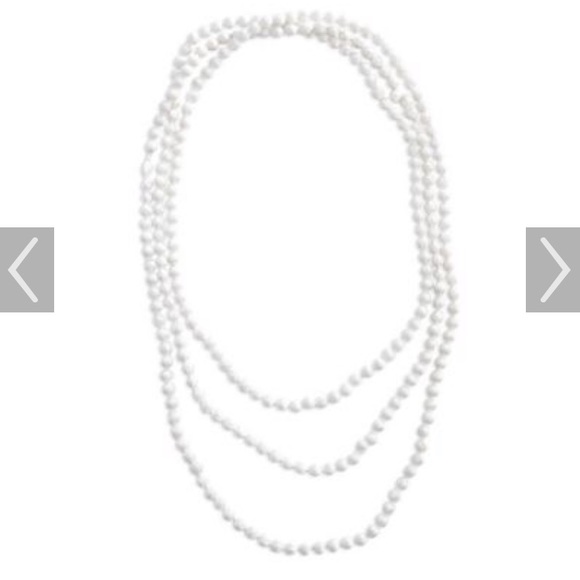 Vineyard Vines Jewelry - Vineyard Vines Long Strand Silk Wood Bead Necklace